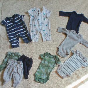 Carter's Preemie Babyboy Bundle